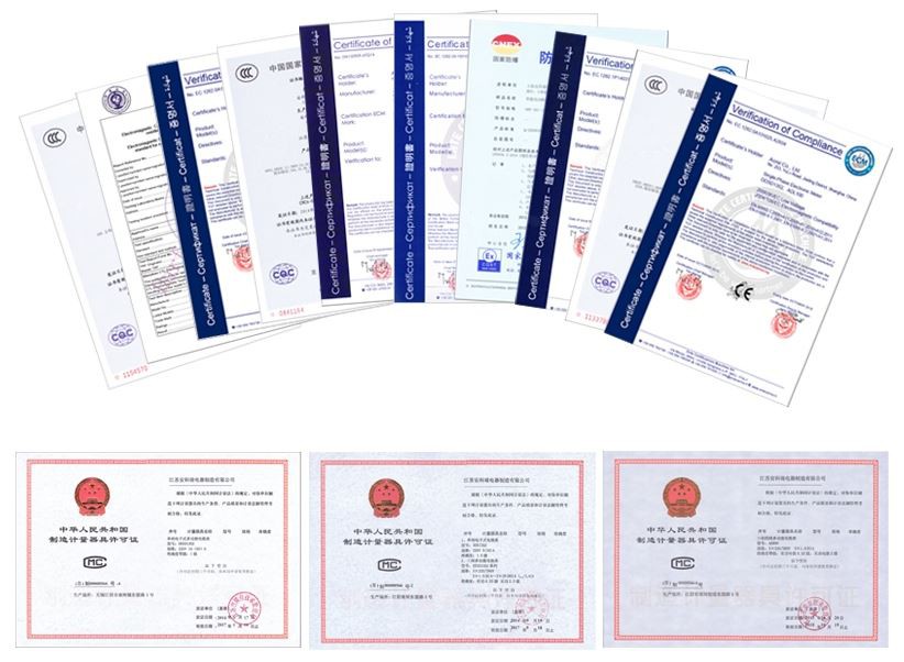 Smart Energy Meters Certifications
