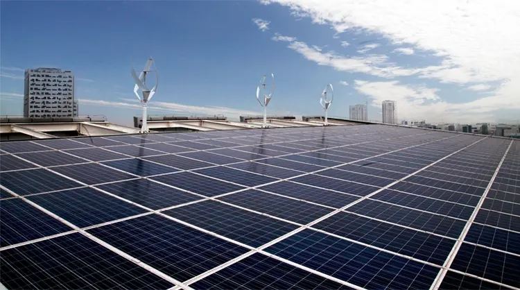 ACREL DC-energiemetertoepassing in PV-systeem in Singapore
