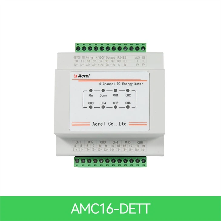 Multi-kanaals DC-energiemeter