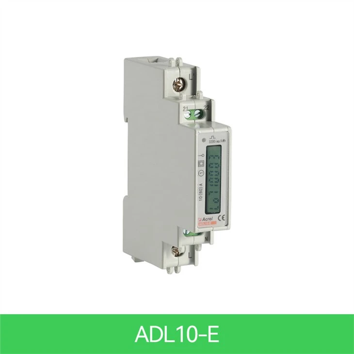 Eenfasige elektrische meter